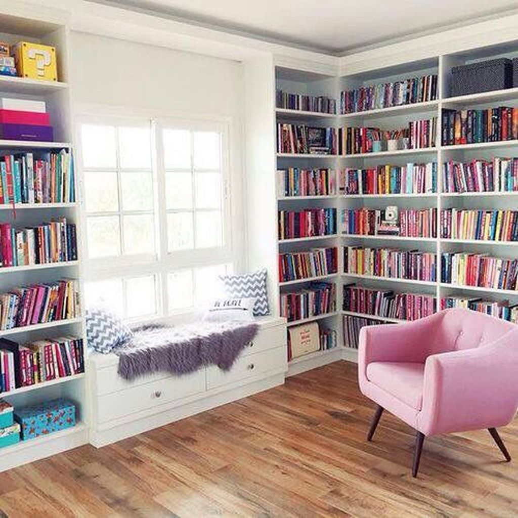 Smart Library Design Ideas For Home To Add To Your List 18