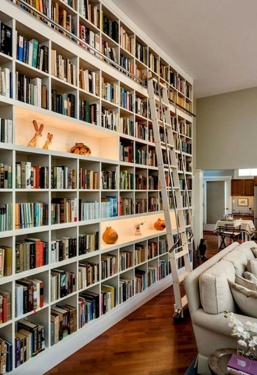 Smart Library Design Ideas For Home To Add To Your List 22