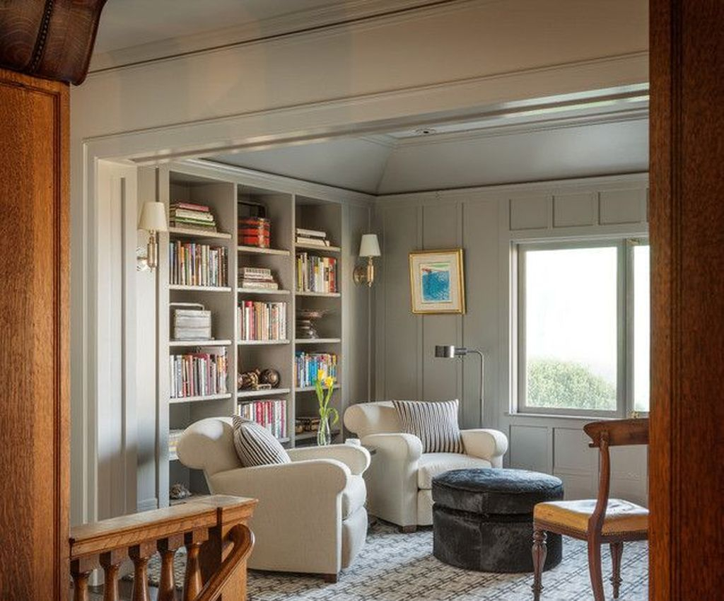Smart Library Design Ideas For Home To Add To Your List 23