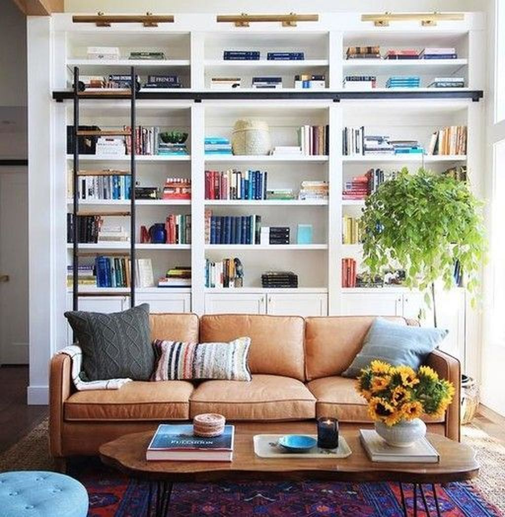 Smart Library Design Ideas For Home To Add To Your List 32