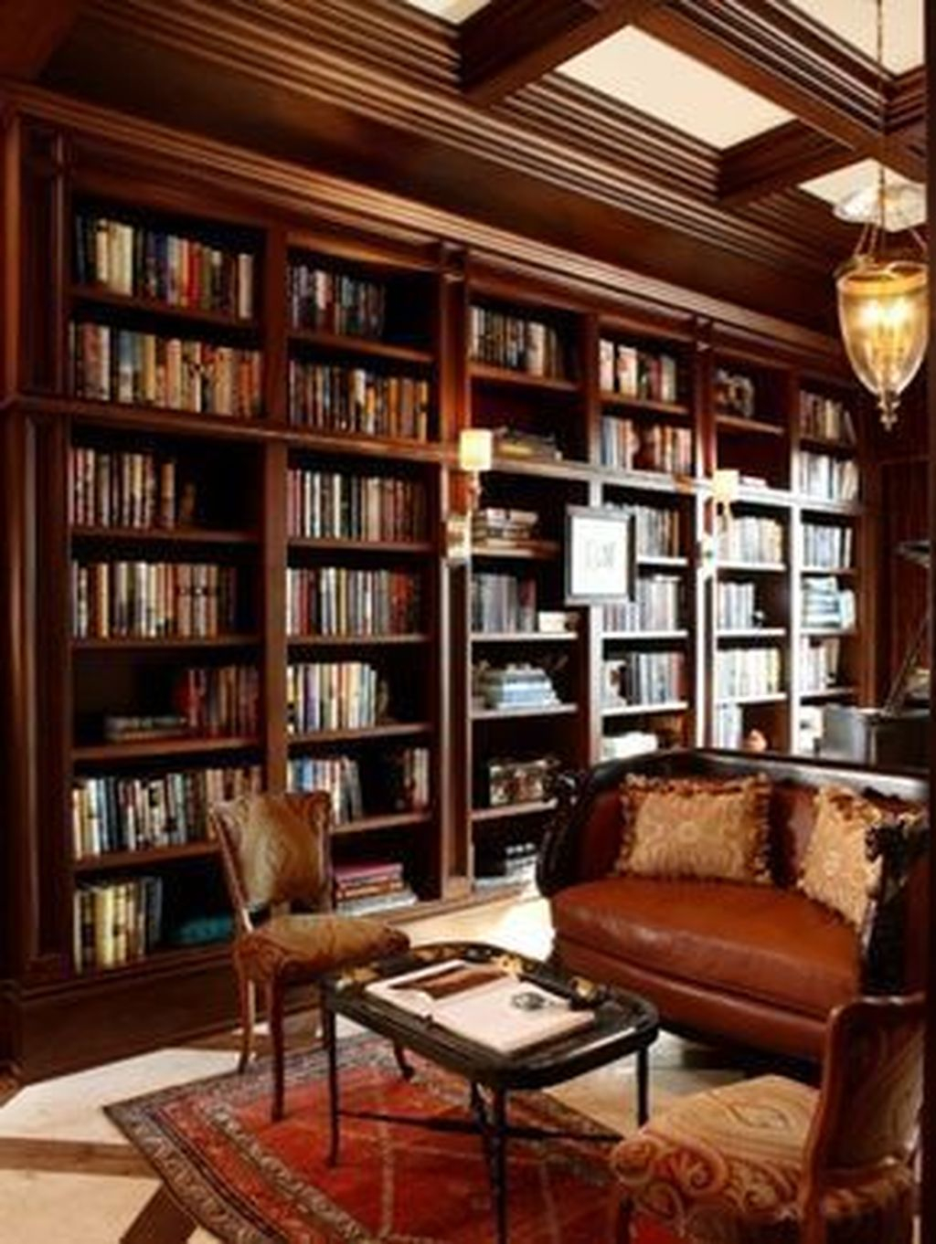 Smart Library Design Ideas For Home To Add To Your List 36