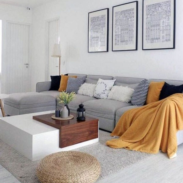 Best Minimalist Living Room Decorations Ideas 04