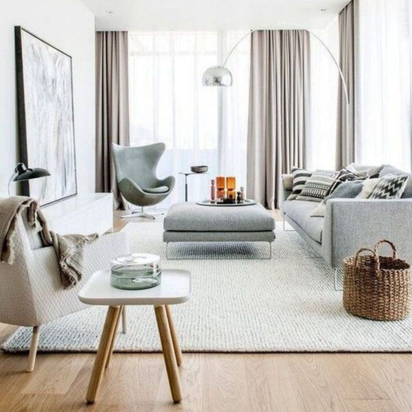 Best Minimalist Living Room Decorations Ideas 13