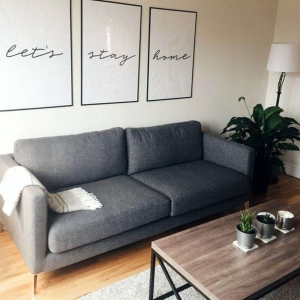 Best Minimalist Living Room Decorations Ideas 23
