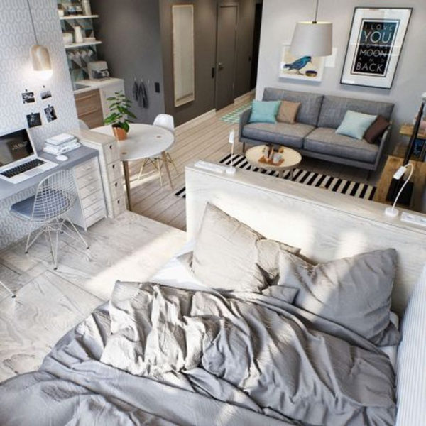 Brilliant Small Apartment Interior Design Ideas 37