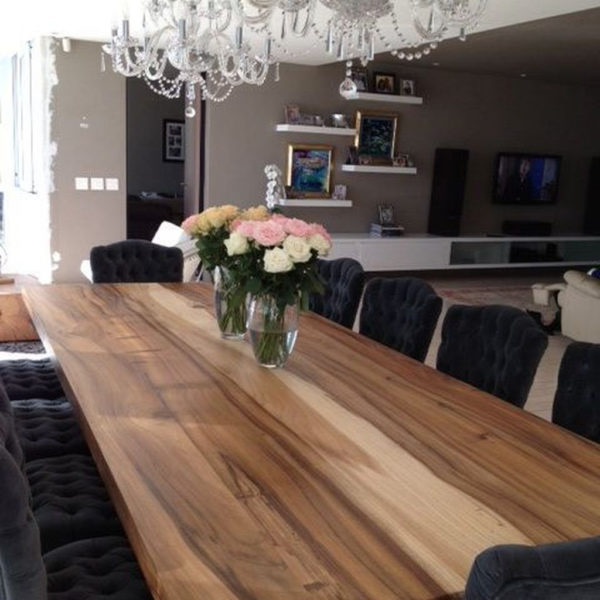 Brilliant Wood Dining Table Design Ideas That Trend Today 02