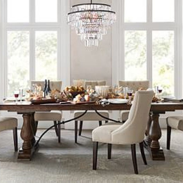 Brilliant Wood Dining Table Design Ideas That Trend Today 35