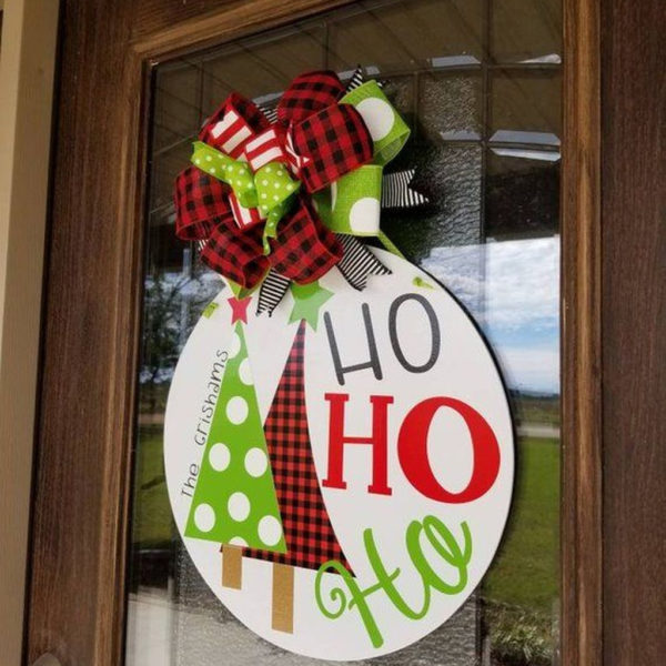 Creative Christmas Door Decoration Ideas To Inspire You 12