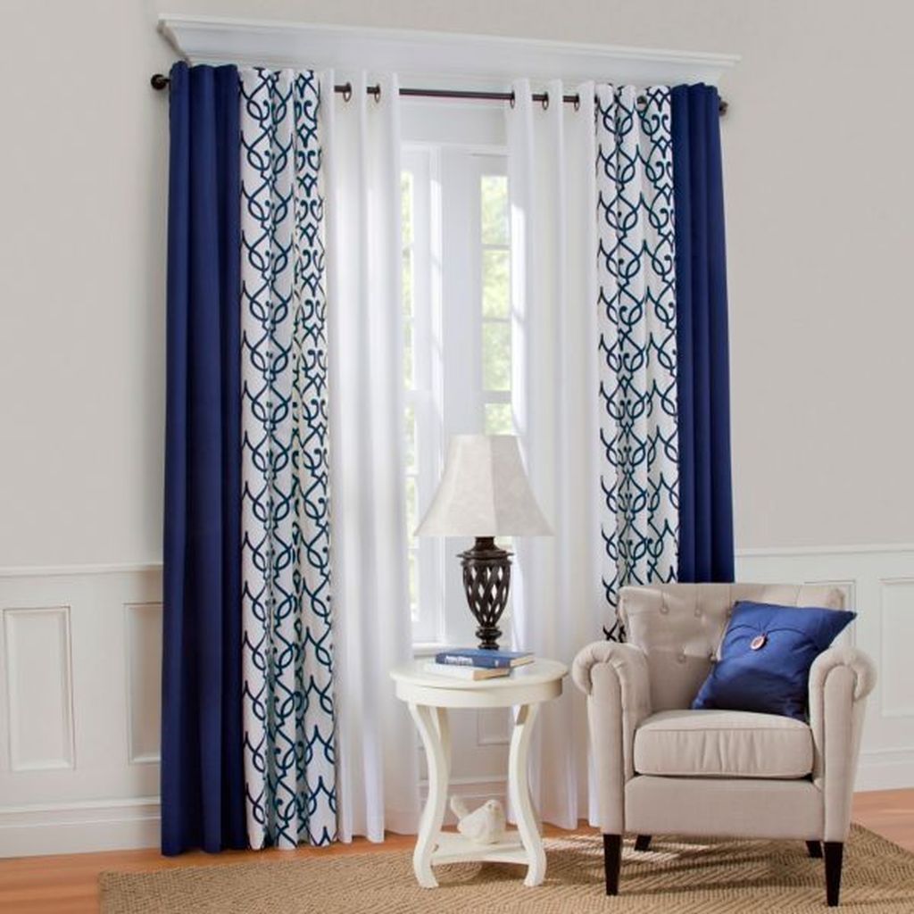 Inexpensive Living Room Curtain Design Ideas On A Budget 09