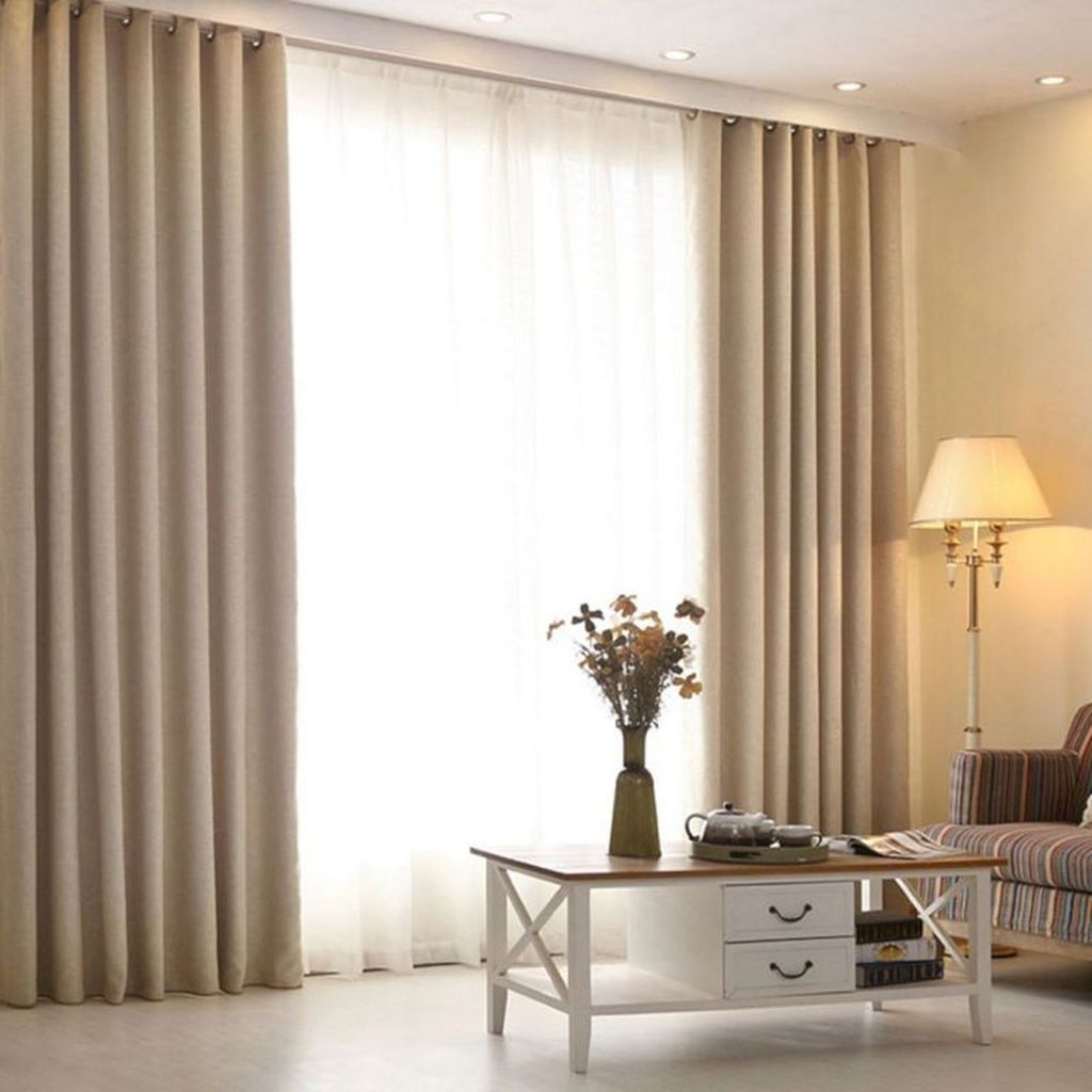Inexpensive Living Room Curtain Design Ideas On A Budget 13