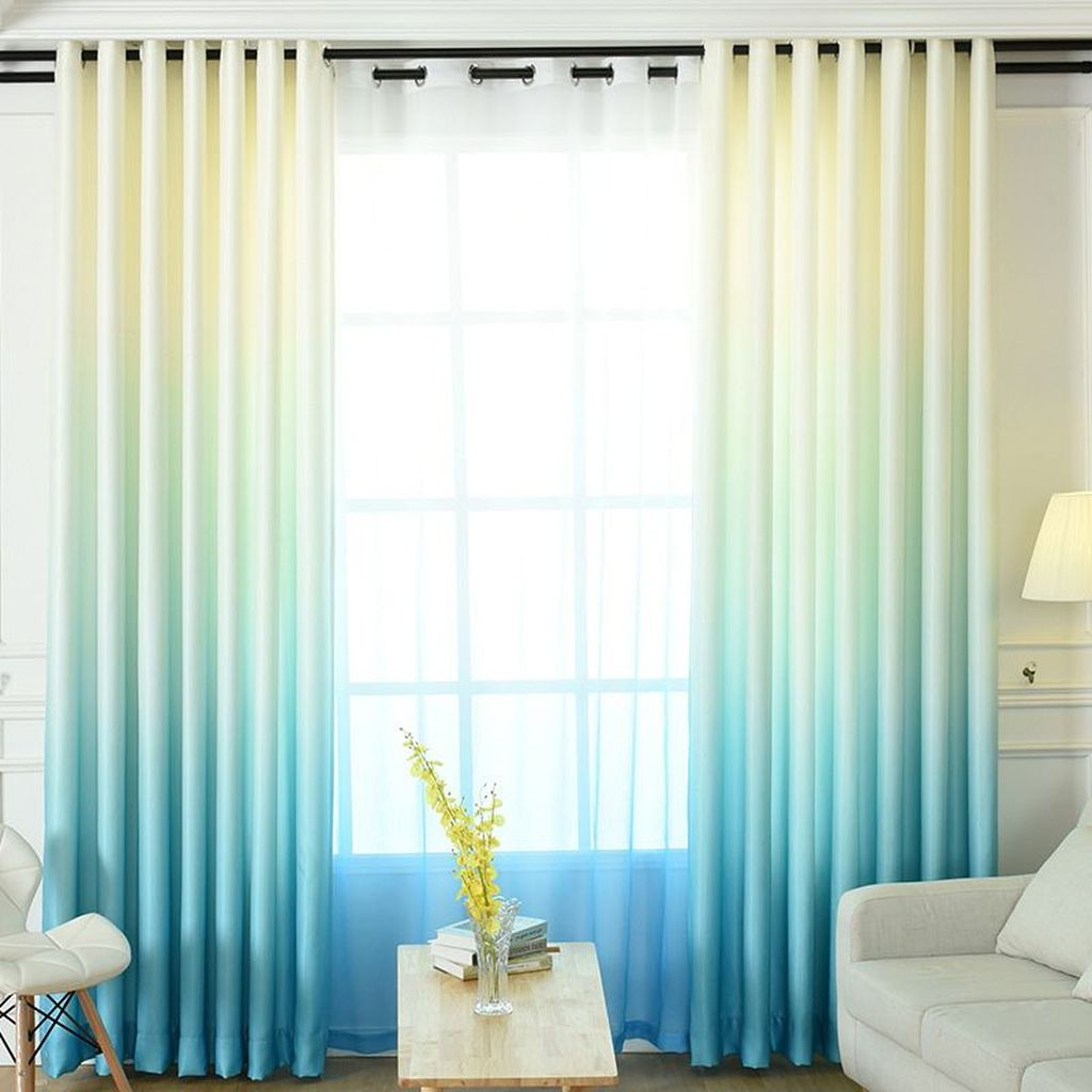Inexpensive Living Room Curtain Design Ideas On A Budget 23