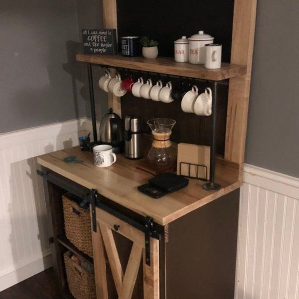 Magnificient Home Coffee Bar Design Ideas You Must Have 04