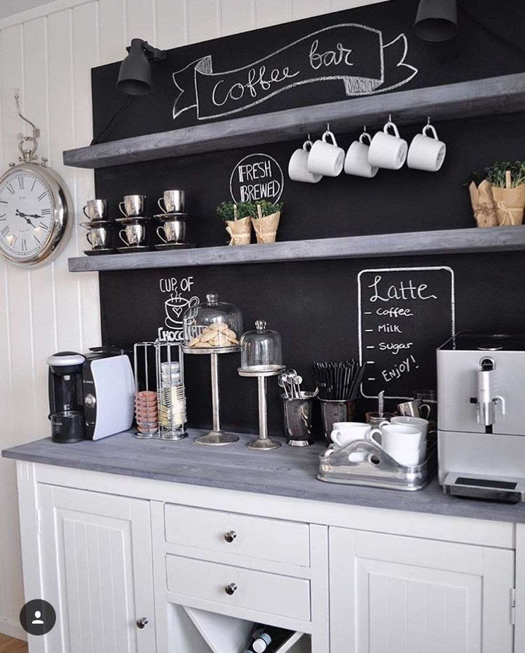 Magnificient Home Coffee Bar Design Ideas You Must Have 07