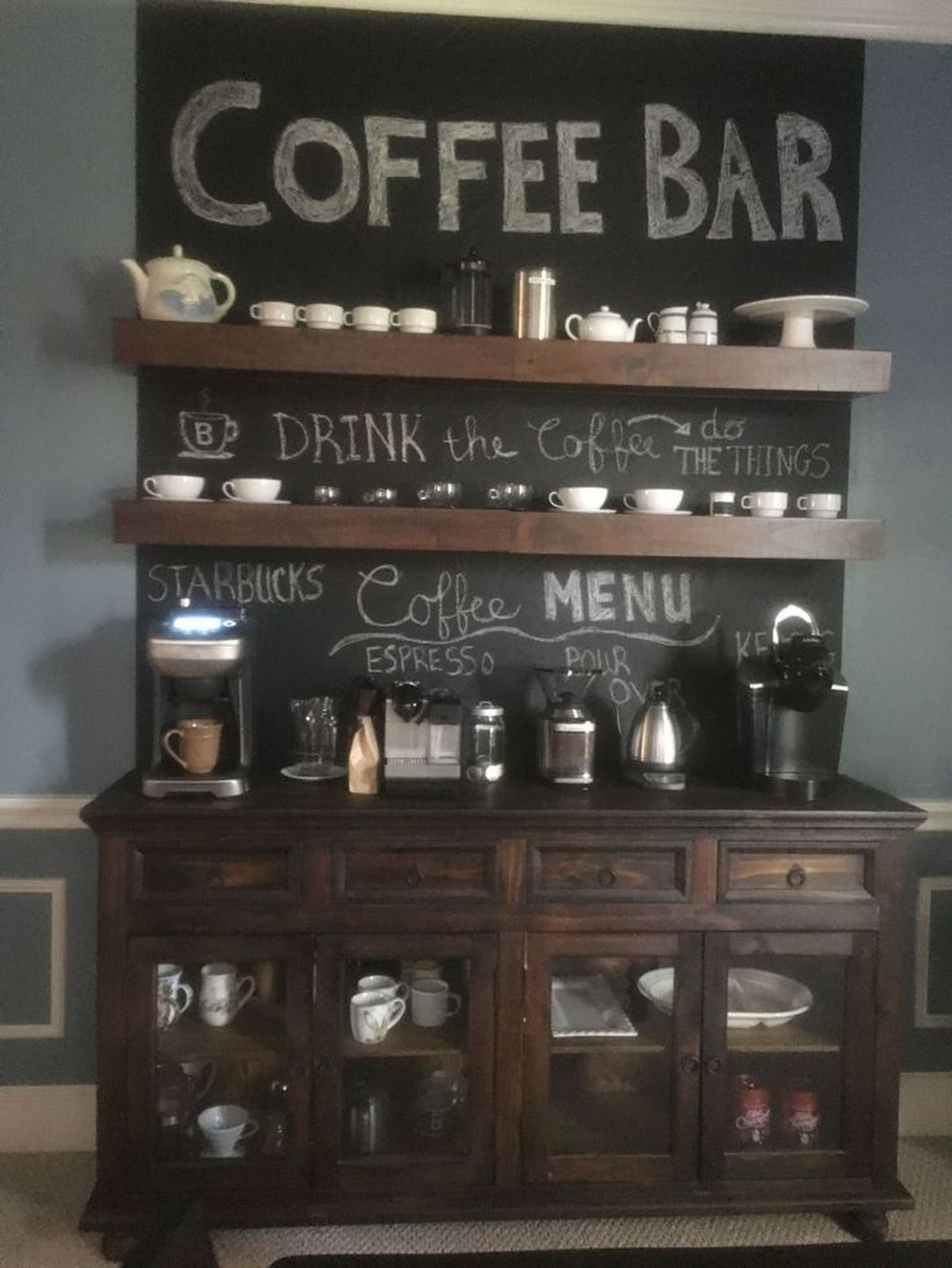 Magnificient Home Coffee Bar Design Ideas You Must Have 08