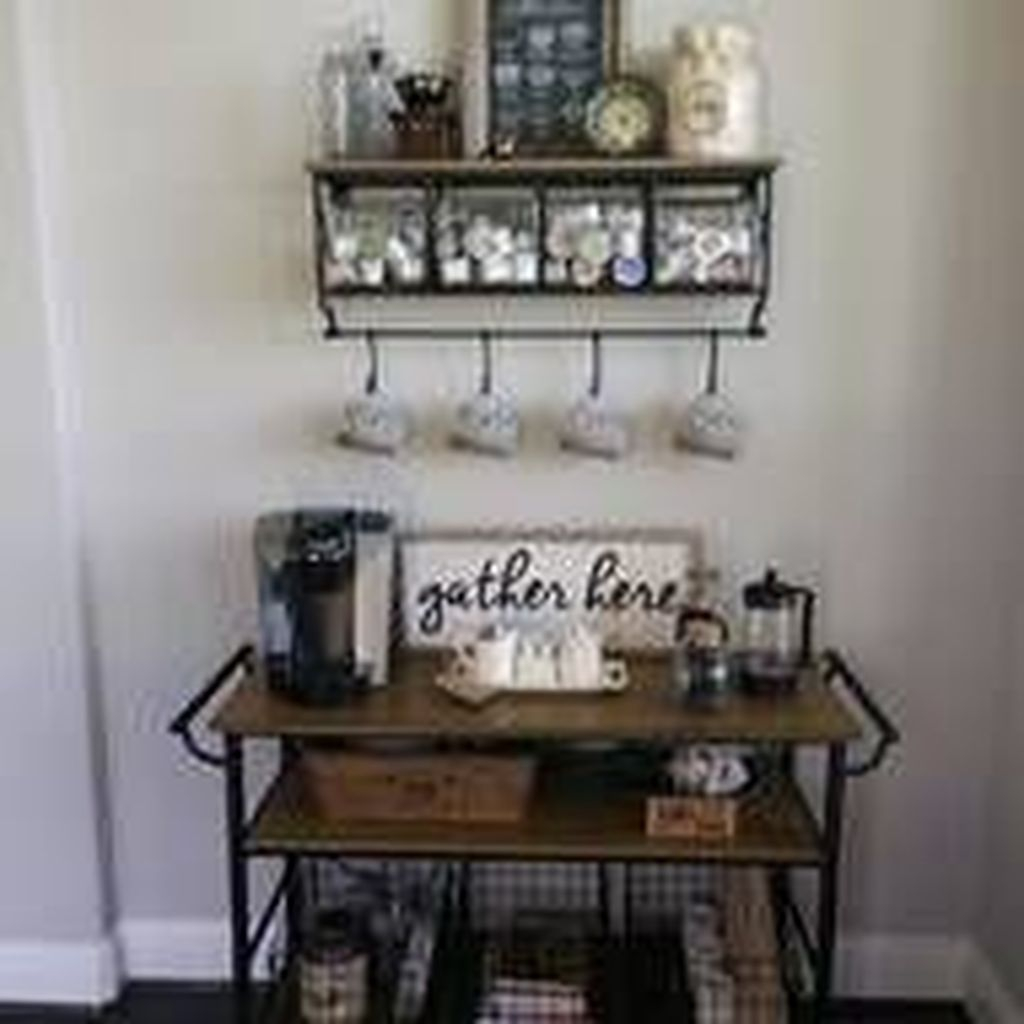 Magnificient Home Coffee Bar Design Ideas You Must Have 16