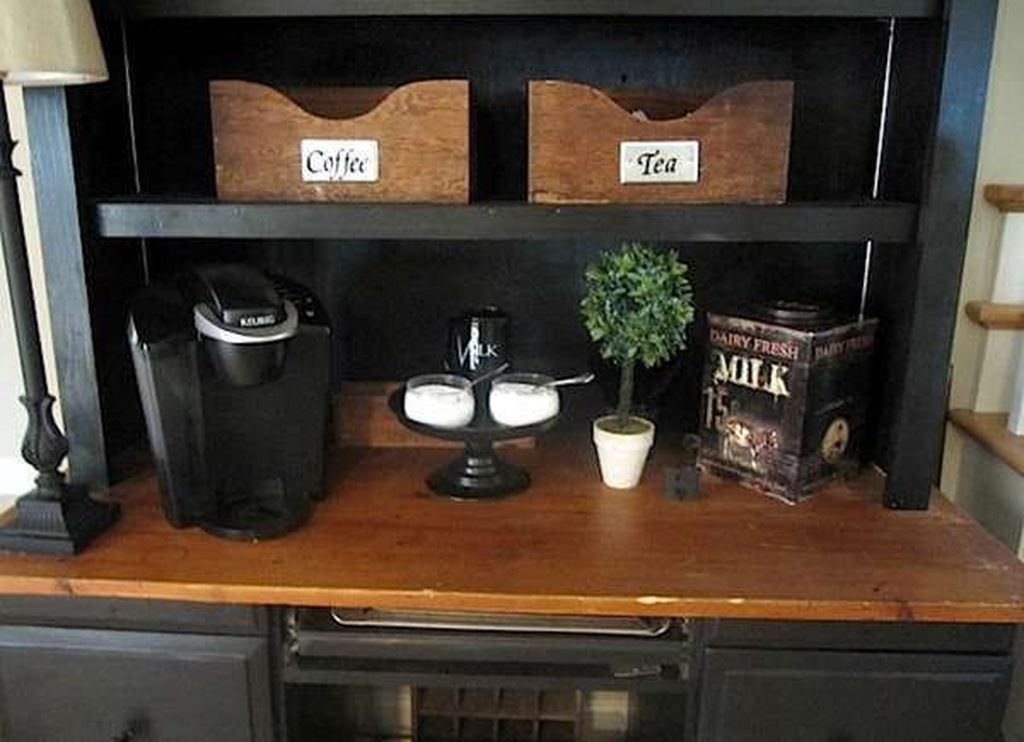 Magnificient Home Coffee Bar Design Ideas You Must Have 24