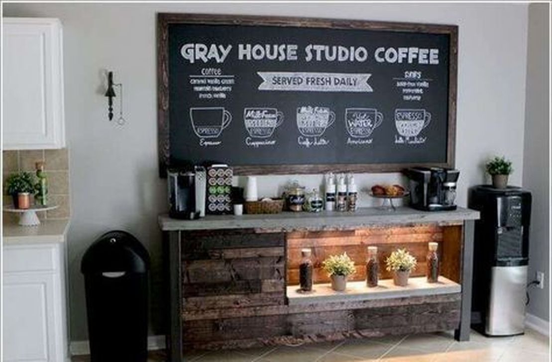 Magnificient Home Coffee Bar Design Ideas You Must Have 34