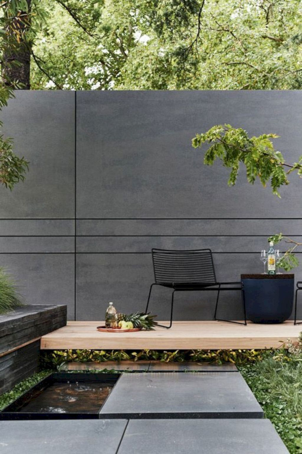 Rustic Wall Outdoor Concrete Ideas For Inspiration 29