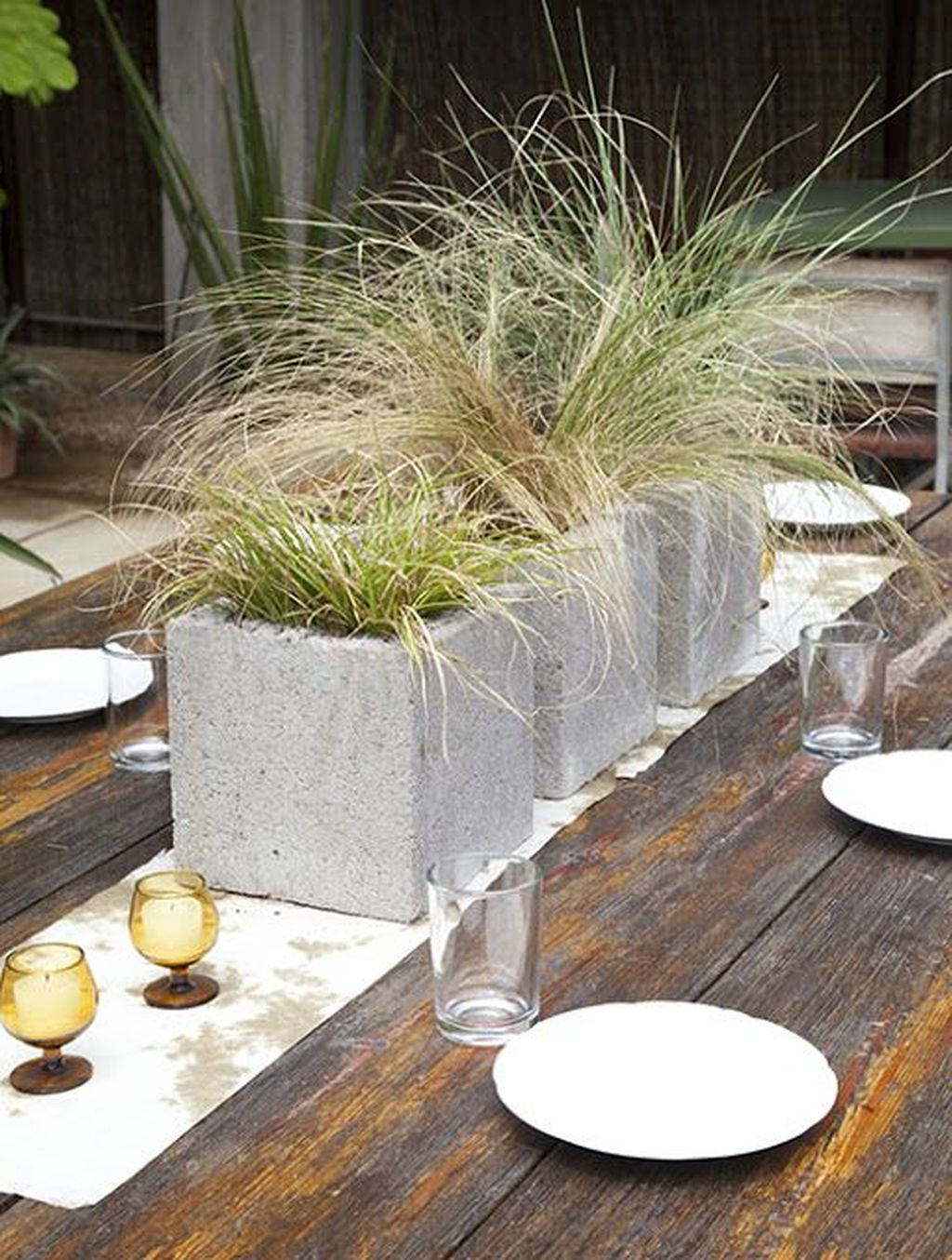 Stylish Garden Design Ideas With Cinder Block To Try 11