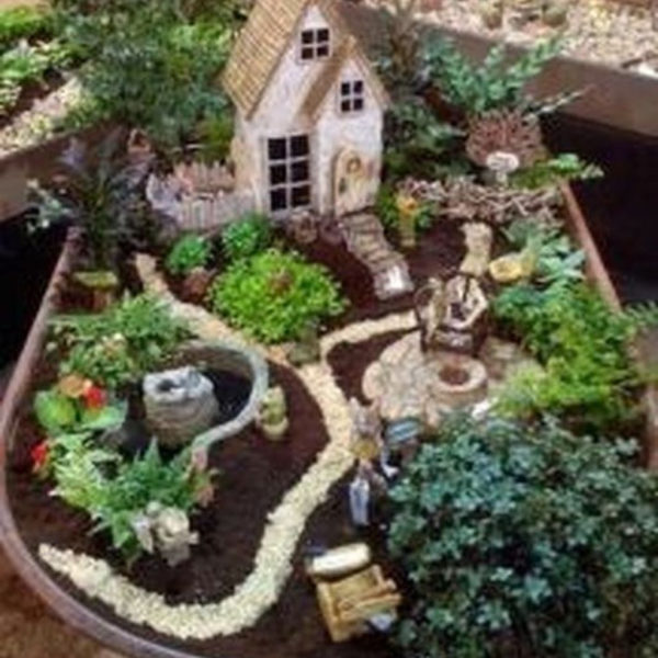 Unordinary Magical Fairy Garden Design Ideas To Try 09