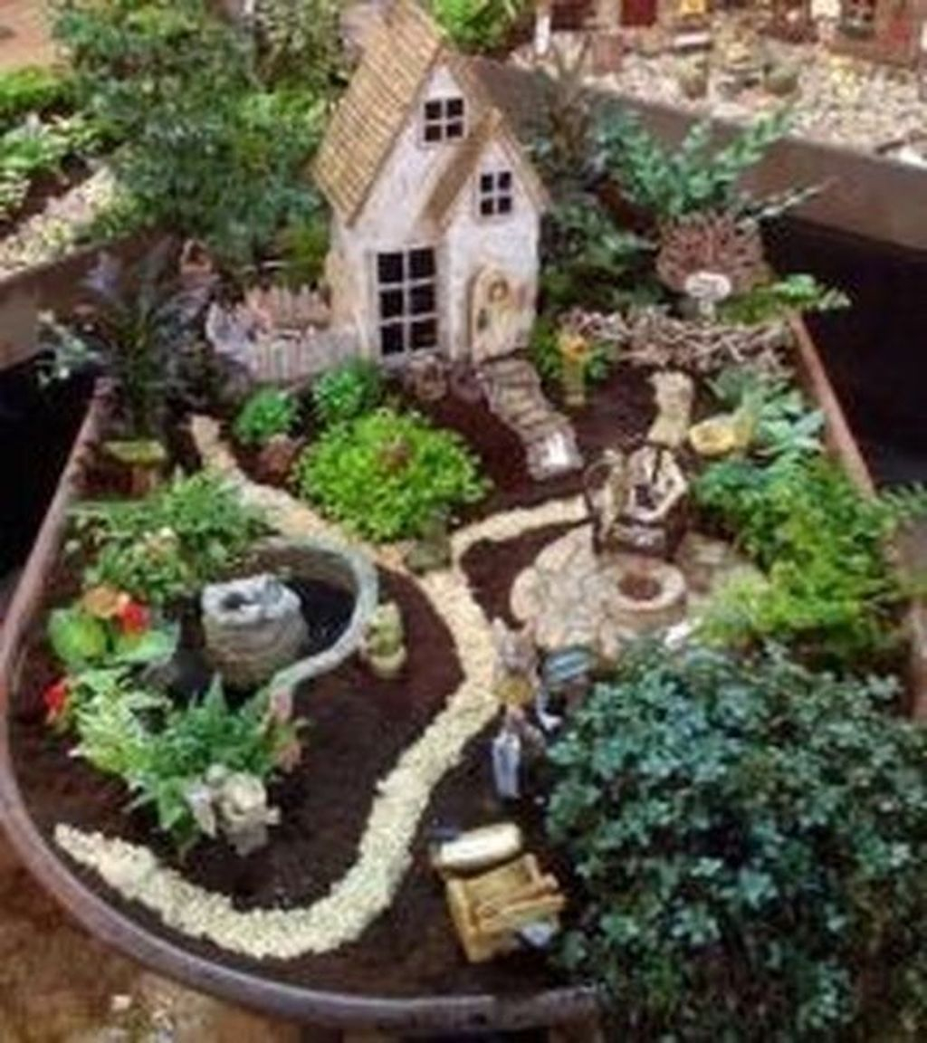 Unordinary Magical Fairy Garden Design Ideas To Try 09