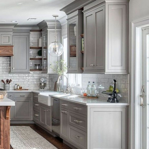 Adorable Kitchen Cabinet Ideas That Looks Neat To Try 26