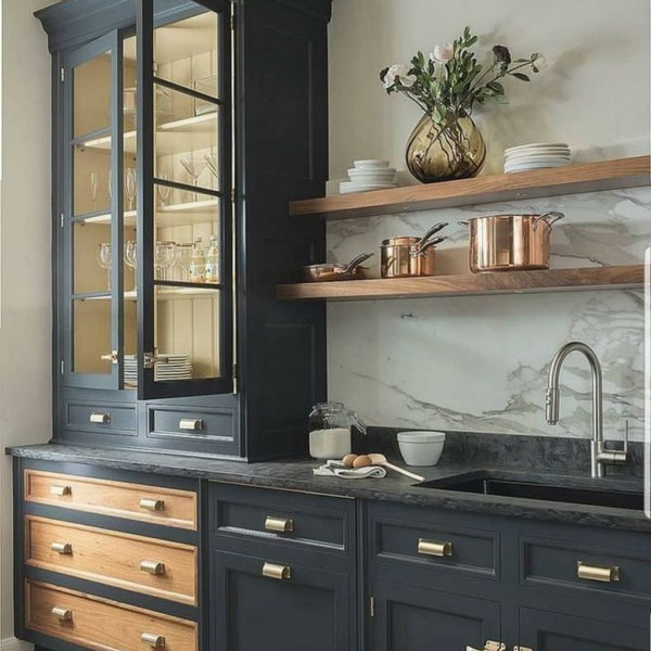 Adorable Kitchen Cabinet Ideas That Looks Neat To Try 36
