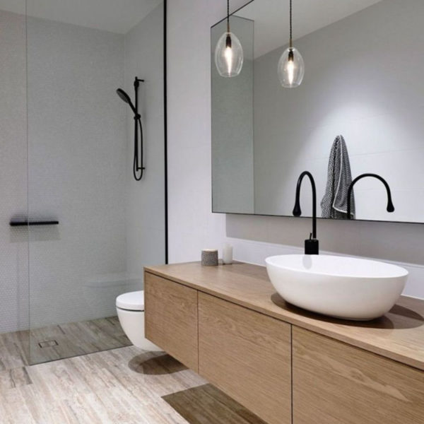 Best Minimalist Bathroom Design Ideas That Trendy Now 24