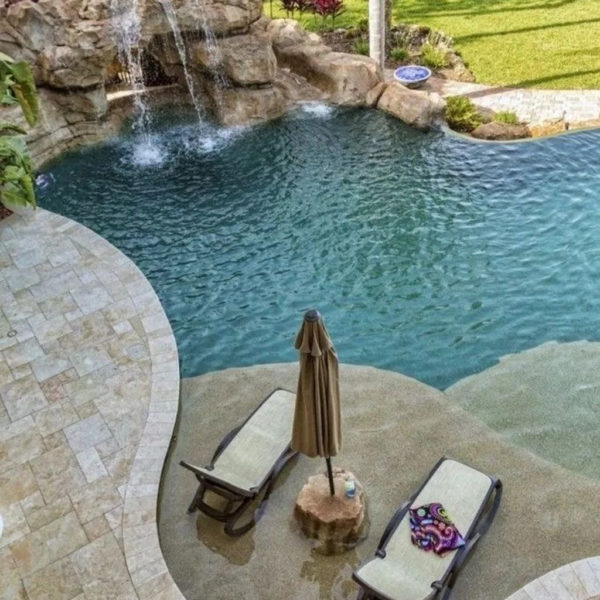 Creative Backyard Ponds Ideas With Waterfalls To Try 06