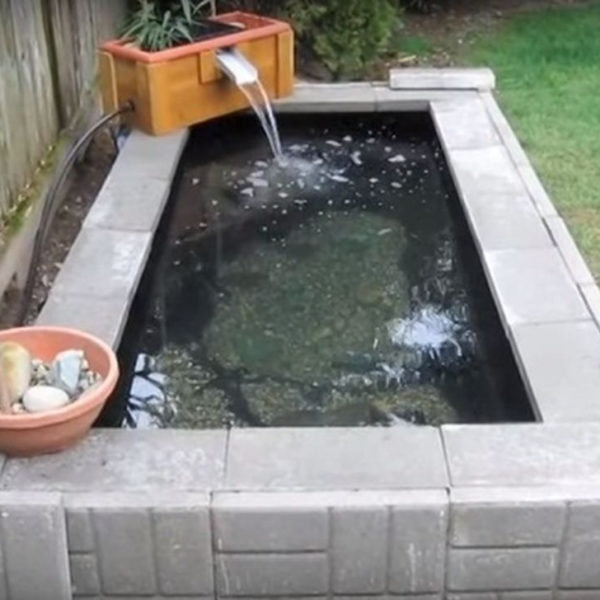 Creative Backyard Ponds Ideas With Waterfalls To Try 38