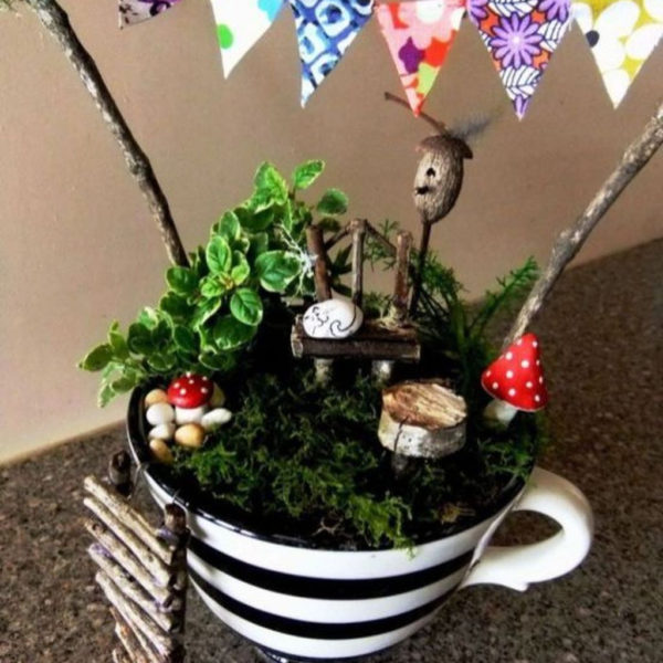 Inspiring Diy Teacup Mini Garden Ideas To Add Bliss To Your Home 29