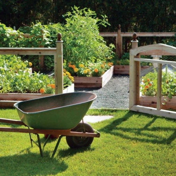 Lovely Vegetable Garden Decoration Ideas For You 08