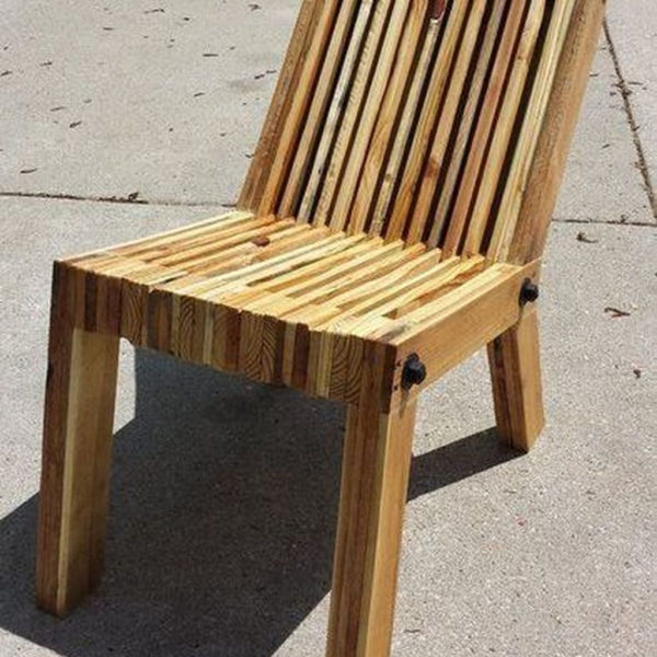 Popular Diy Chair Pallet Design Ideas That You Can Try 14