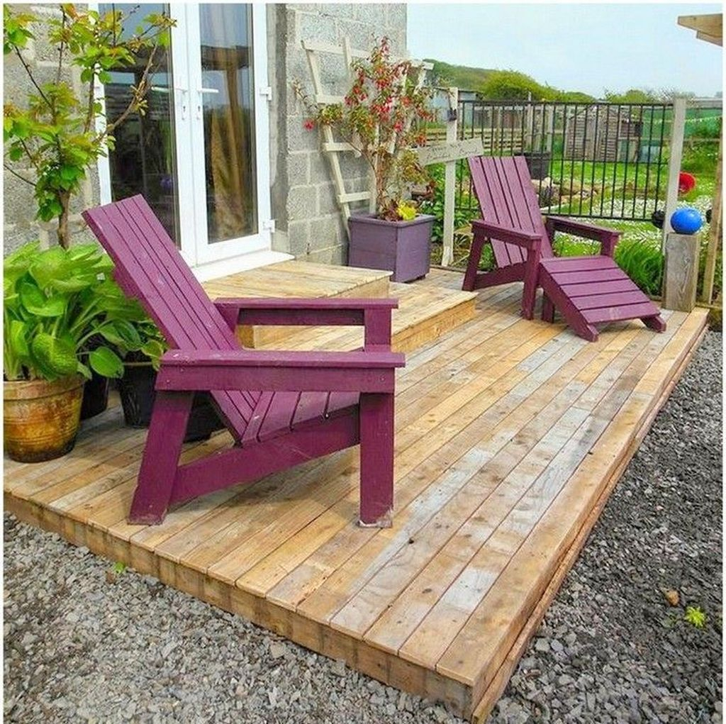 Popular Diy Chair Pallet Design Ideas That You Can Try 35