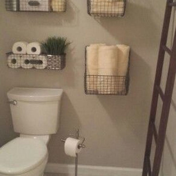 Spectacular Small Bathroom Organization Tips Ideas To Try Now 38