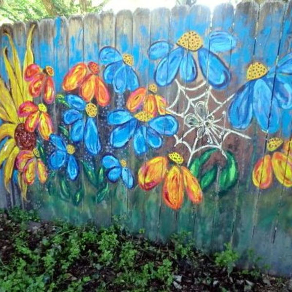 Stylish Diy Painted Garden Decoration Ideas For A Colorful Yard 14