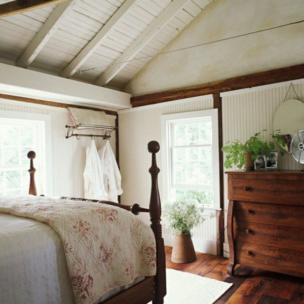 Vintage Farmhouse Bedroom Decor Ideas On A Budget To Try 19