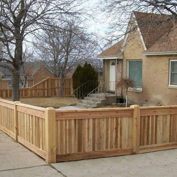 Charming Privacy Fence Design Ideas For You 19