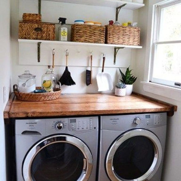 Elegant Laundry Room Design Ideas To Copy Today 36