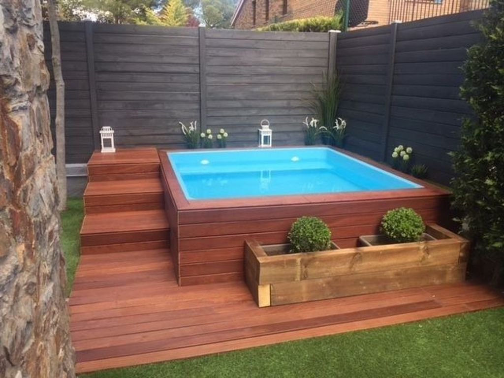 Excellent Small Swimming Pools Ideas For Small Backyards 09