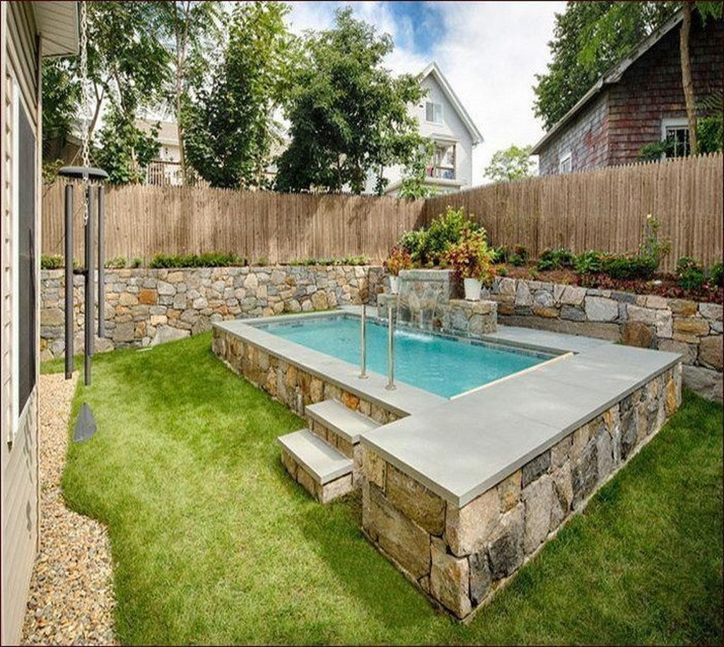 Excellent Small Swimming Pools Ideas For Small Backyards 32