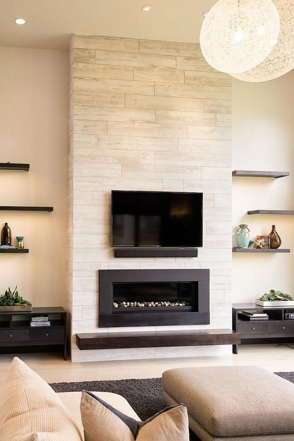 Luxury Clad Cover Fireplace Ideas To Try 12