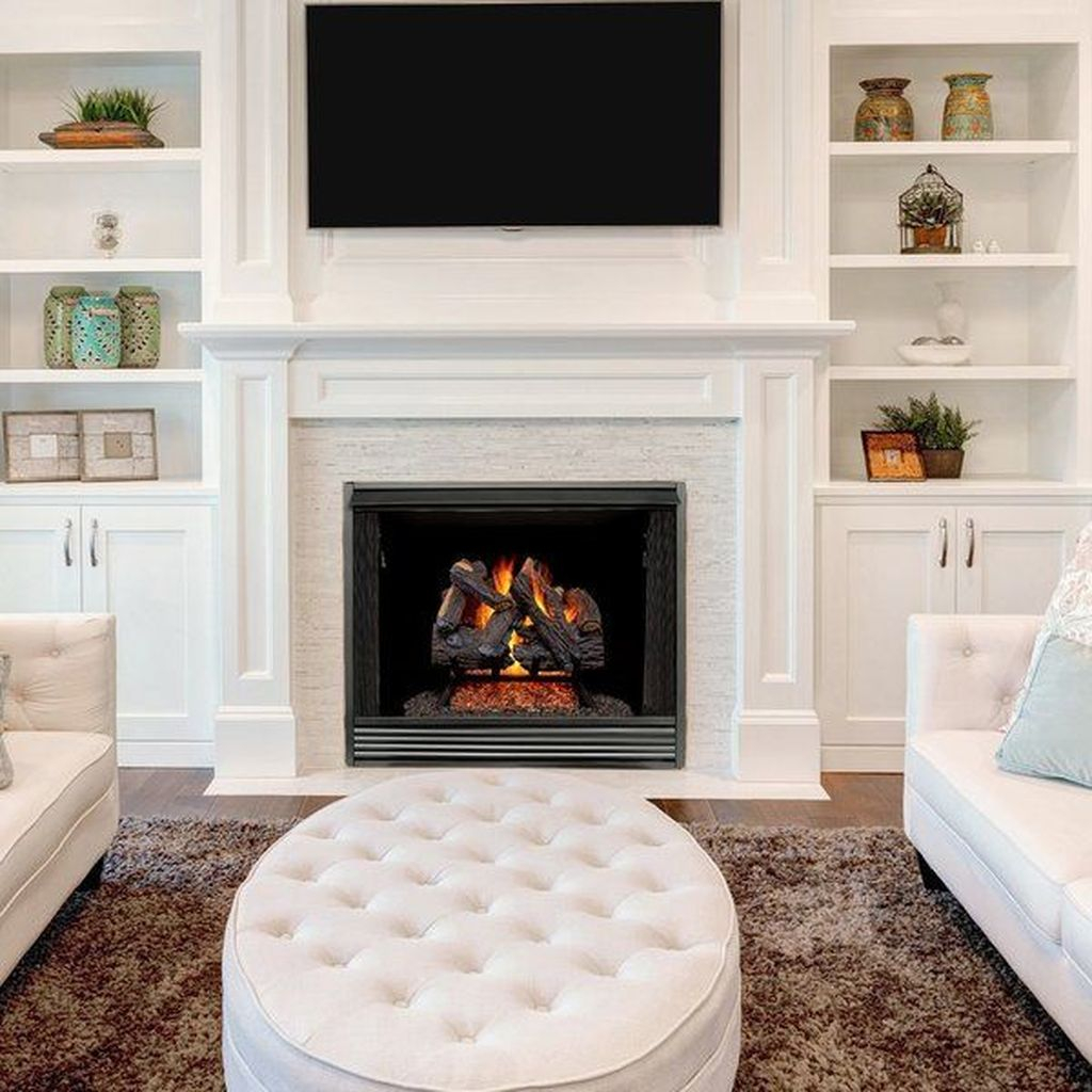 Luxury Clad Cover Fireplace Ideas To Try 15