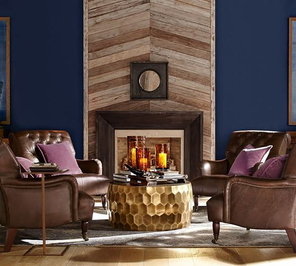 Luxury Clad Cover Fireplace Ideas To Try 16