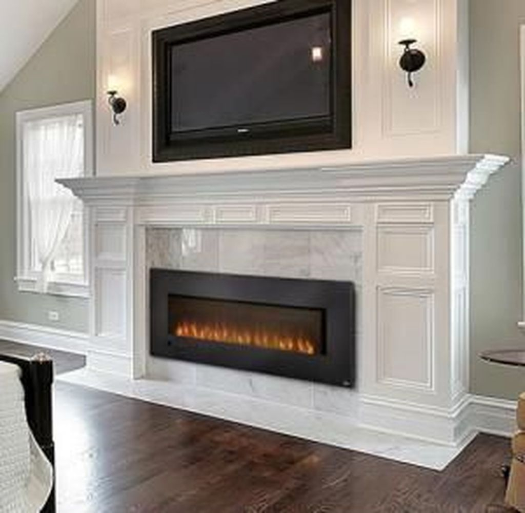 Luxury Clad Cover Fireplace Ideas To Try 26