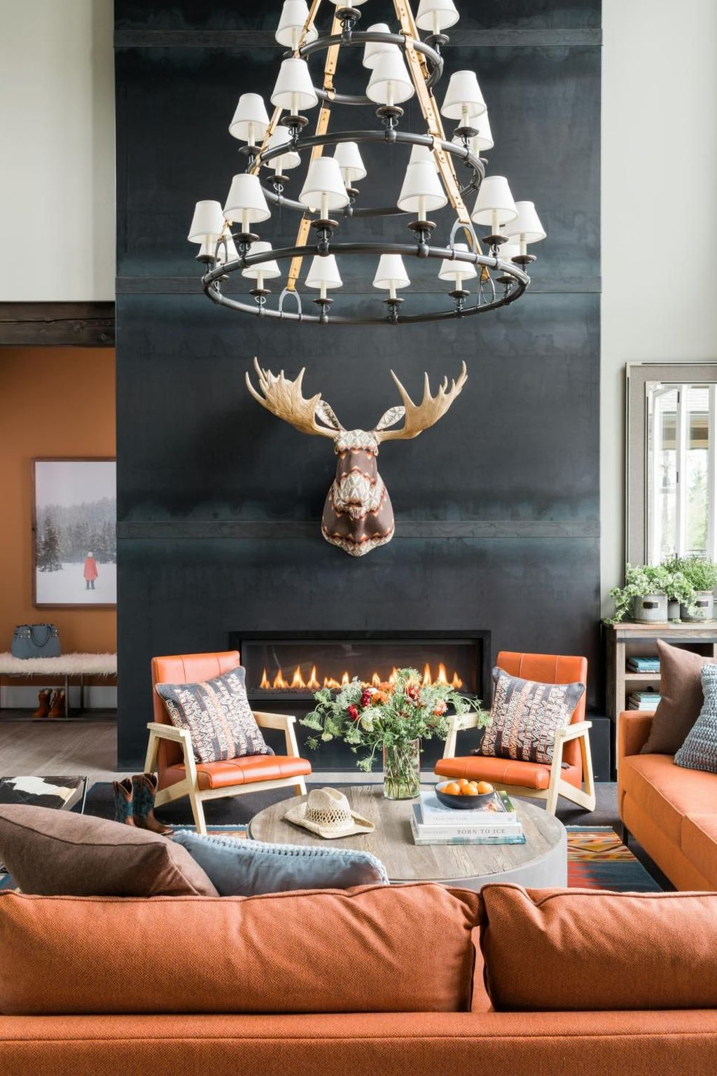 Luxury Clad Cover Fireplace Ideas To Try 36