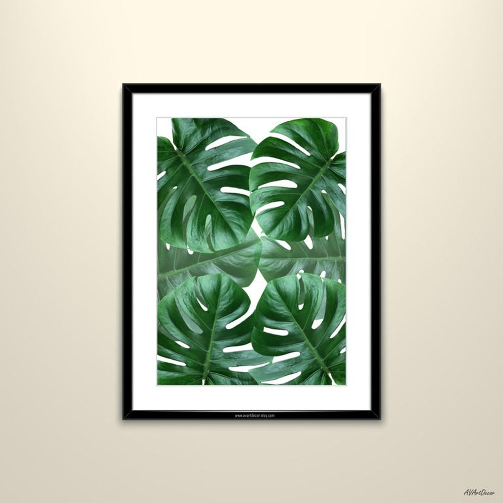 Splendid Tropical Leaf Decor Ideas For Home Design 12