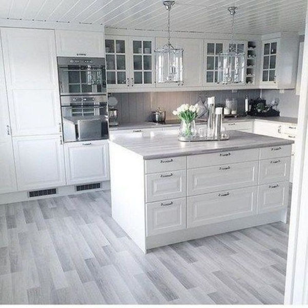 Fancy White Kitchen Cabinets Ideas To Try Asap 05