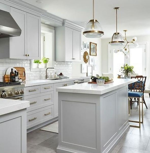 Fancy White Kitchen Cabinets Ideas To Try Asap 08