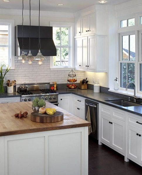 Fancy White Kitchen Cabinets Ideas To Try Asap 09